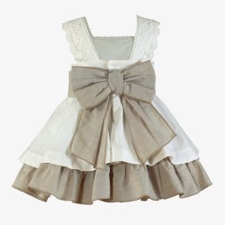 Vestido infantil volante Miranda