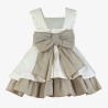 Vestido infantil volante Miranda