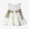 Vestido ceremonia lazos bebe Miranda