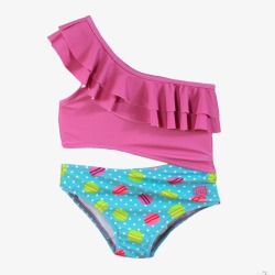Bañador volantes niña Miranda