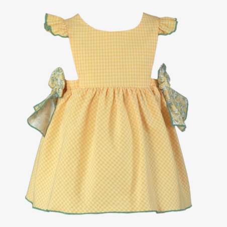Vestido bebe niña limones Miranda