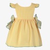Vestido bebe niña limones Miranda