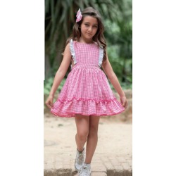 Vestido cuadros niña Vera