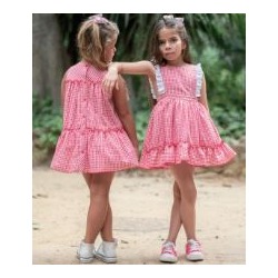 Vestido cuadros niña Vera