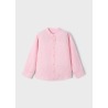 Camisa m/l cuello mao con lino niño mayoral