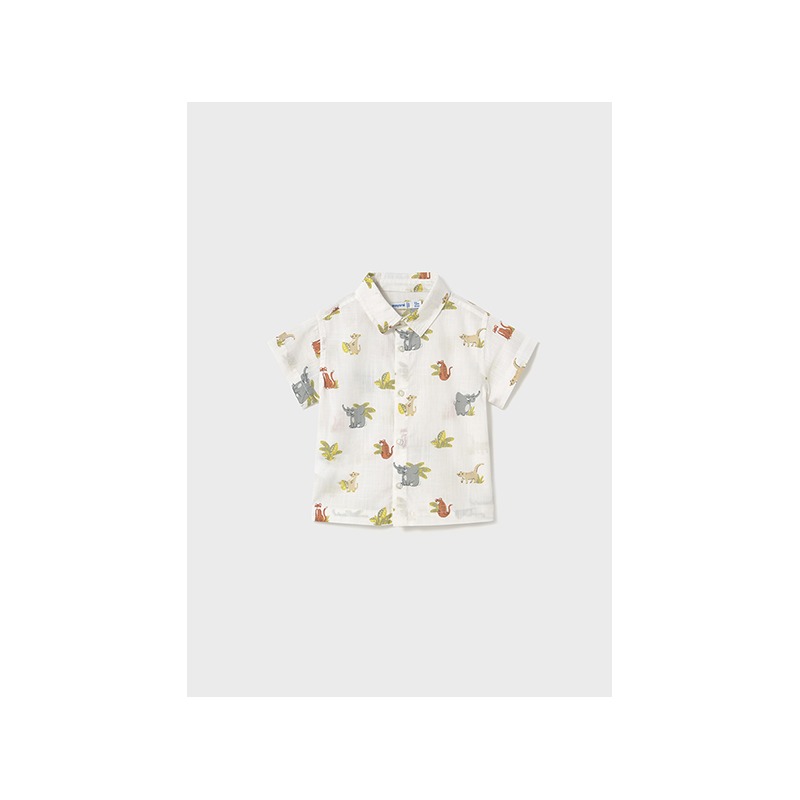Camisa m/c estampada bebé niño mayoral