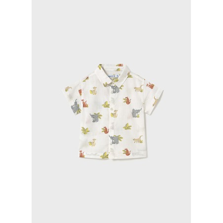 Camisa m/c estampada bebé niño mayoral