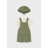 Conjunto peto con gorro bebé mayoral