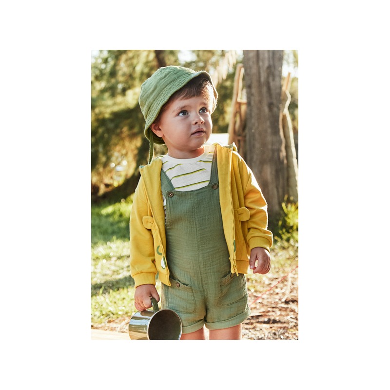 Conjunto peto con gorro bebé mayoral