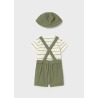 Conjunto peto con gorro bebé mayoral