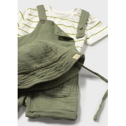 Conjunto peto con gorro bebé mayoral