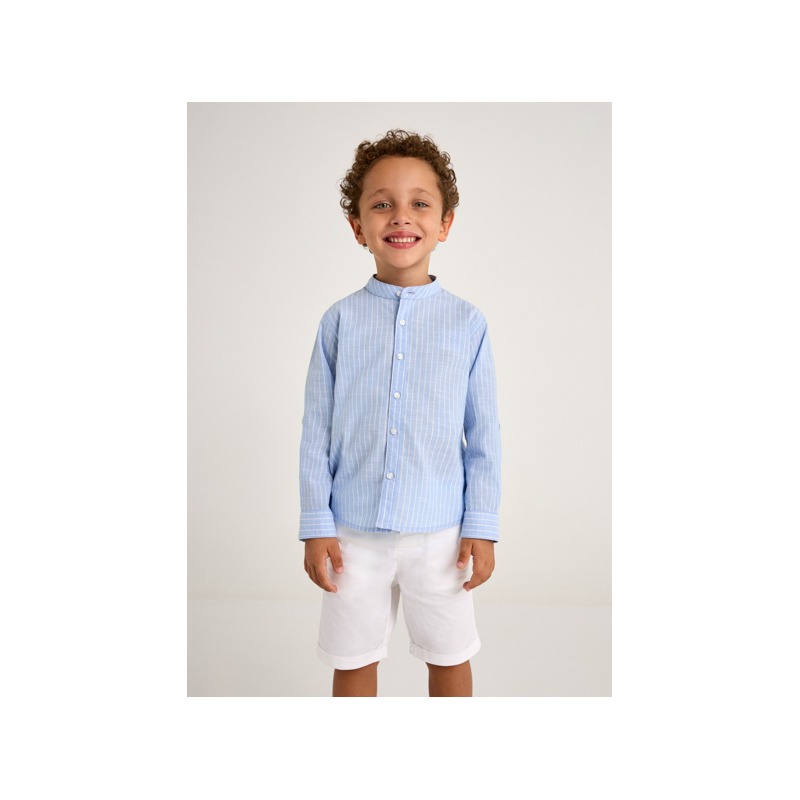 Conjunto bermuda y camisa mao niño mayoral