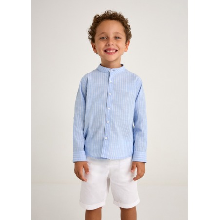 Conjunto bermuda y camisa mao niño mayoral