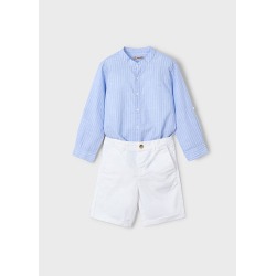 Conjunto bermuda y camisa mao niño mayoral
