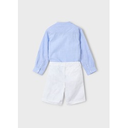 Conjunto bermuda y camisa mao niño mayoral