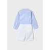 Conjunto bermuda y camisa mao niño mayoral
