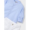 Conjunto bermuda y camisa mao niño mayoral
