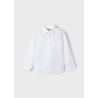 Camisa manga larga con lino niño Mayoral
