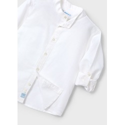 Camisa manga larga mao con lino niño