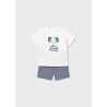 Conjunto camiseta perro bebé mayoral