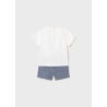 Conjunto camiseta perro bebé mayoral