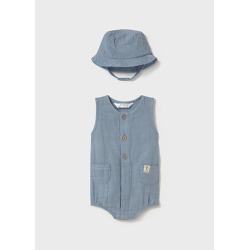 Pelele con gorro bebe niño...