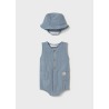 Pelele con gorro bebe niño mayoral