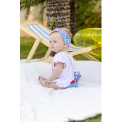 Conjunto Baño Océano bebe niña Calamaro