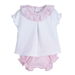 Conjunto Pololo Béring bebe niña Calamaro