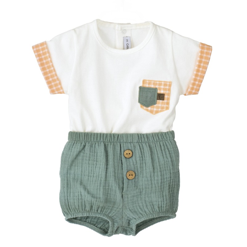 Conjunto Pololo Subiyán bebe niño Calamaro