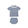 Conjunto ranita cuello plumeti Juliana