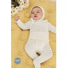 Conjunto bebe 3 piezas pasacintas Juliana
