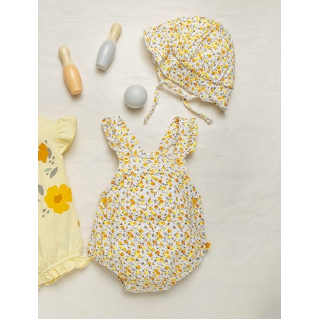 Ranita bebe niña flores con gorro Babybol