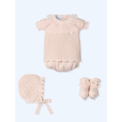 Conjunto bebe m/c patucos y...