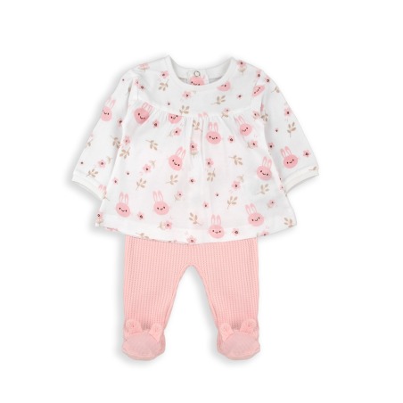 Conjunto polaina bebe niña ositos Babybol