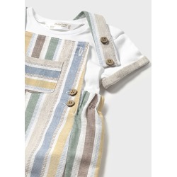 Conjunto peto y camiseta bebe niño mayoral
