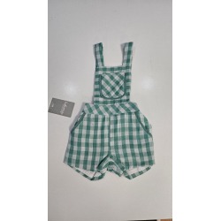 Peto vichy verde bebe niño...