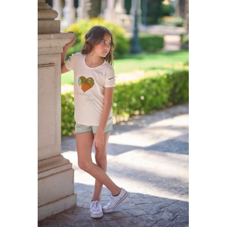 Conjunto niña corazón La Ormiga