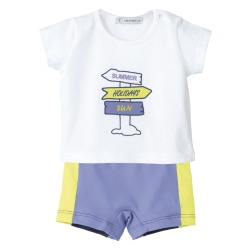 Conjunto Baño Multicolor bebe niño Calamaro