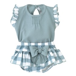 Conjunto Pololo Cuadros...