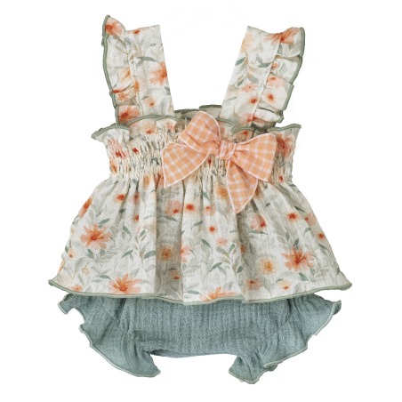 Conjunto Pololo Subiyán bebe niña Calamaro