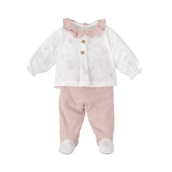 Conjunto bebe cuello...