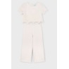 Conjunto ceremonia pantalón crepe niña Abel&Lula