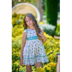 Vestido niña pajaros La Ormiga