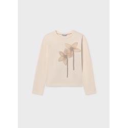 Camiseta m/l bordados chica...