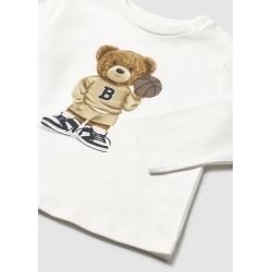 Camiseta m/l oso bebe niño mayoral