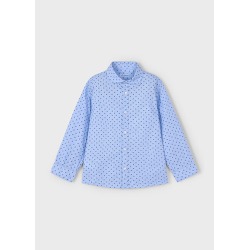 Camisa m/l estampada niño...
