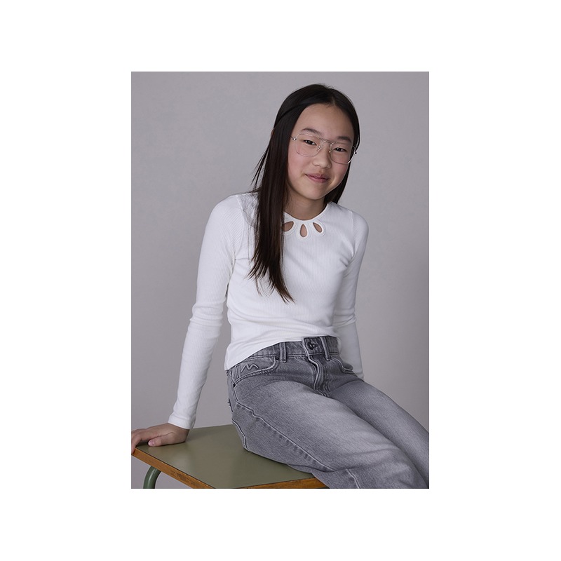 Camiseta m/l canale cut out chica mayoral