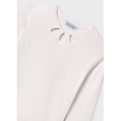 Camiseta m/l canale cut out chica mayoral