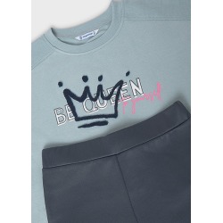 Conjunto leggings "queen" chica mayoral